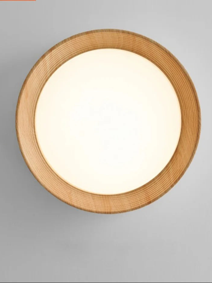 Lámpara de techo redonda Aurea Lux, pantalla acrílica, 3 temperaturas de color
