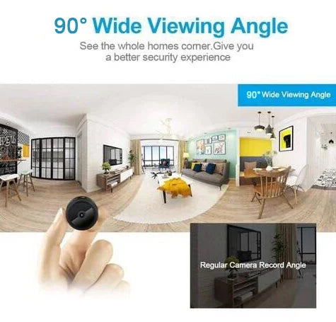 Portable 1080P WiFi Security Camera With Magnetic Mount