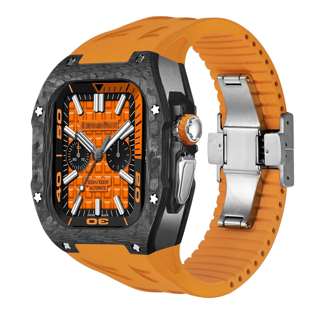Novex Apple Watch Ultra Case, Titanium & Carbon Fiber Build