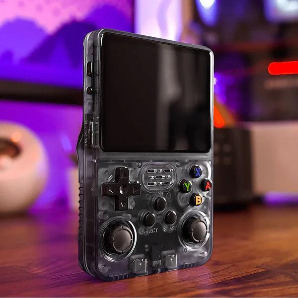 Handheld Retro Game Console, 10,000 Preloaded Games, 3.5-Inch Display