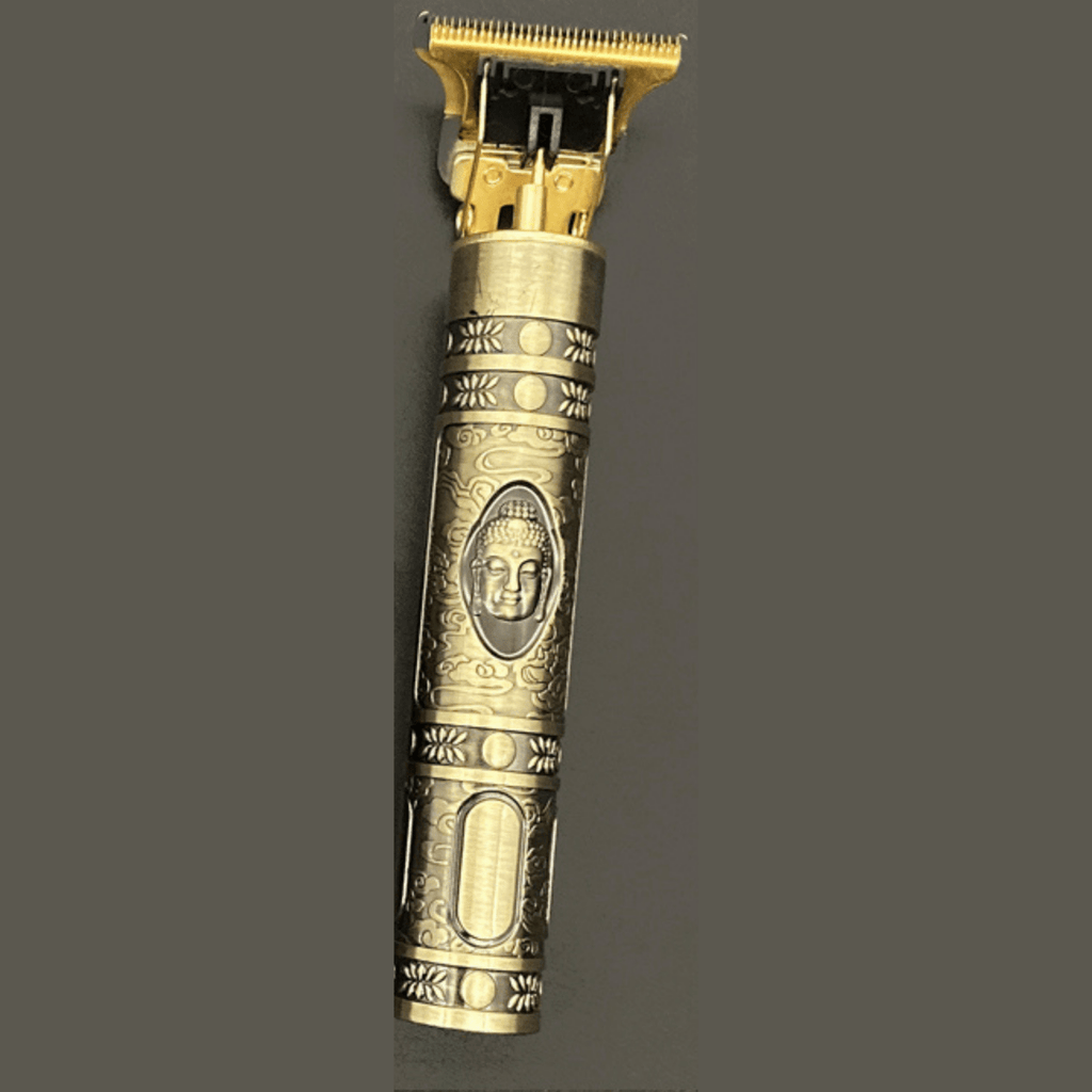 Rasoio vintage per barba con batteria e taglio di precisione per barba e capelli - Fioriscas