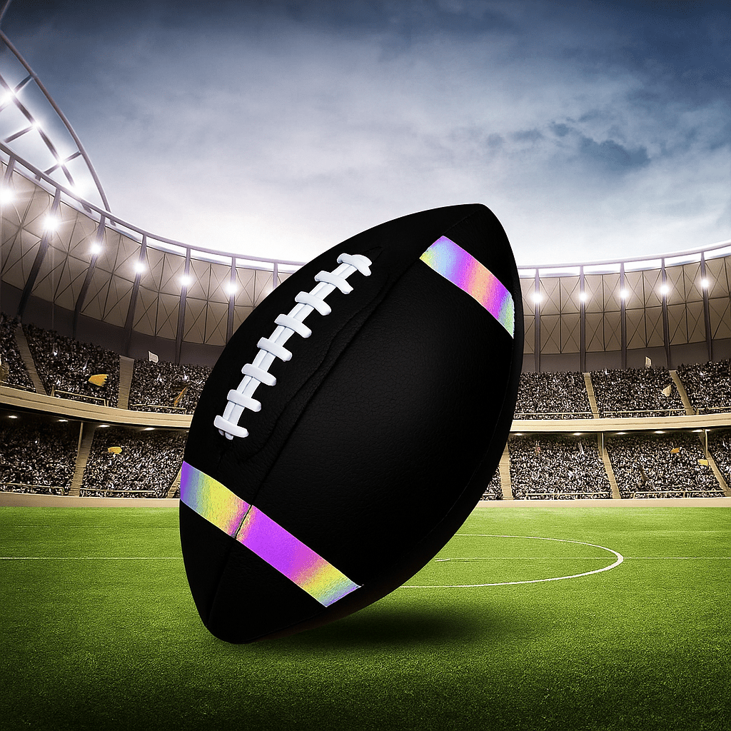 Offizieller Rugbyball Größe 9 aus PU-Leder für Training, Spiel & Outdoorsport - Fioriscas