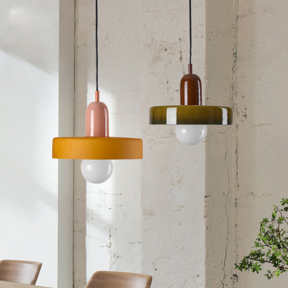 Jess Vintage Glass Pendant Light | Fioriscas
