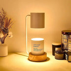 Ceramic fragrance lamp for essential oils & cozy atmosphere - Fioriscas
