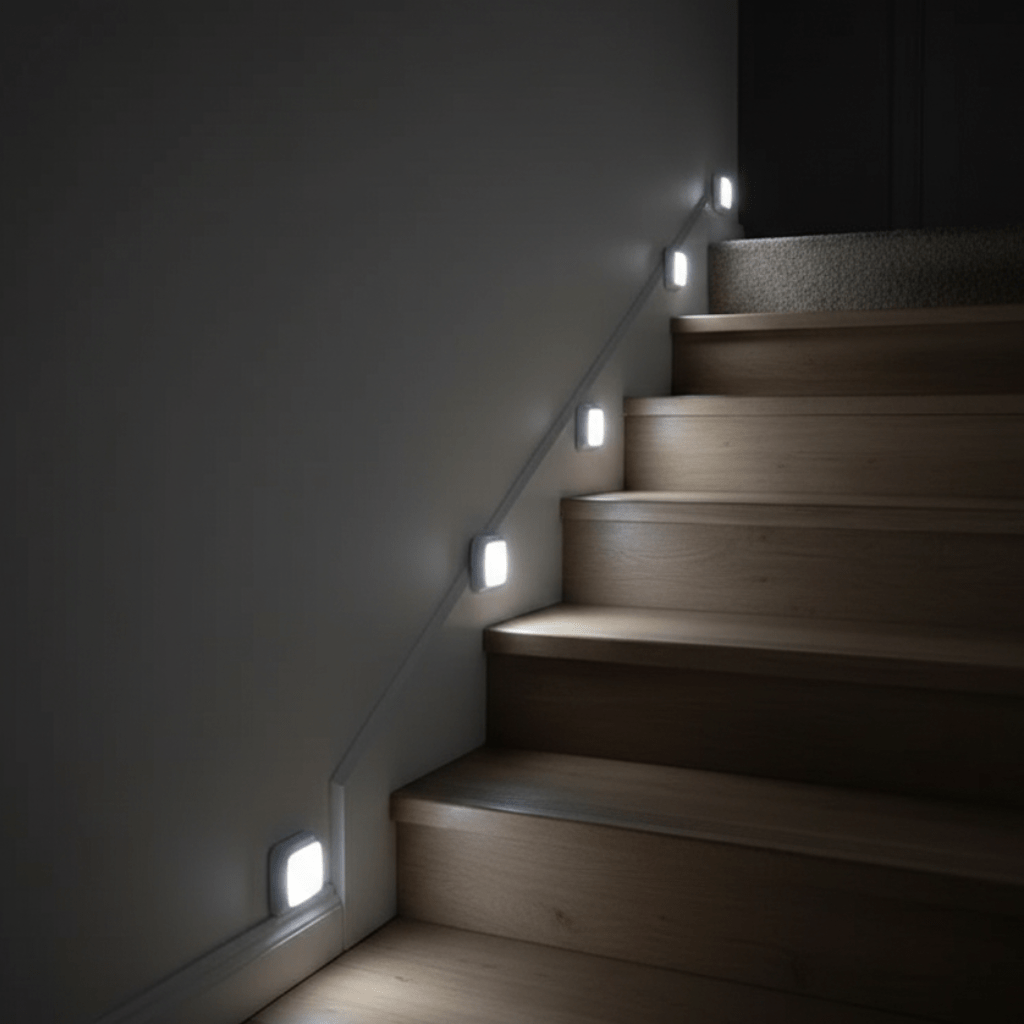 Intelligent LED-sengelys med bevegelsessensor - Fioriscas