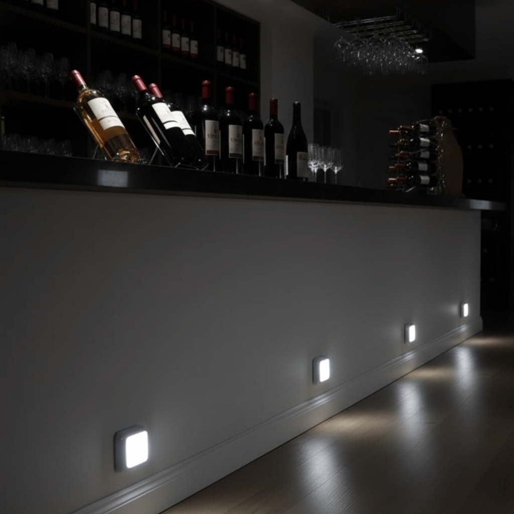 Intelligent LED-sengelys med bevegelsessensor - Fioriscas