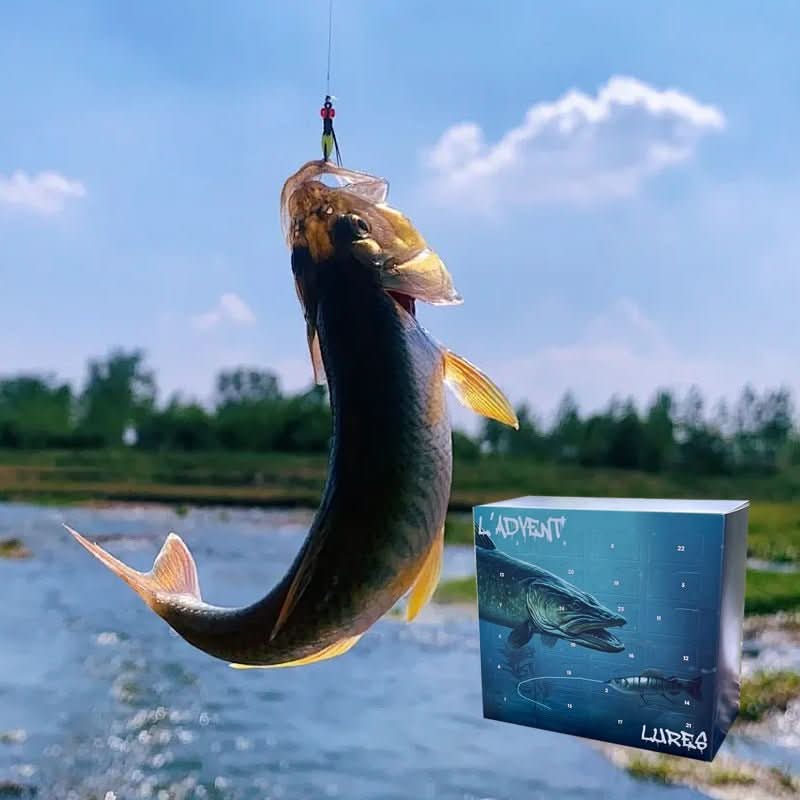 Calendário do Advento 2025 para pescadores com 24 iscos únicos - Fioriscas