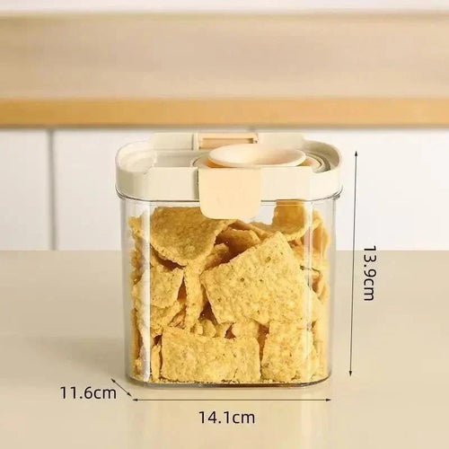 Airtight Storage Container Set for Grains, Spices & Pantry Organization - Fioriscas