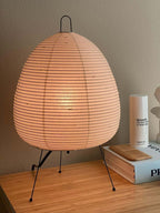 Shiori Glow Handmade Mulberry Paper Table Lamp Inspired By Japanese Lanterns