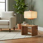 Shiori Glow Handmade Mulberry Paper Table Lamp Inspired By Japanese Lanterns