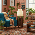 Shiori Glow Handmade Mulberry Paper Table Lamp Inspired By Japanese Lanterns