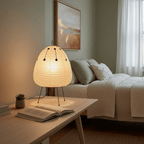 Shiori Glow Handmade Mulberry Paper Table Lamp Inspired By Japanese Lanterns