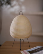 Shiori Glow Handmade Mulberry Paper Table Lamp Inspired By Japanese Lanterns