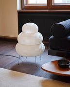 Shiori Glow Handmade Mulberry Paper Table Lamp Inspired By Japanese Lanterns