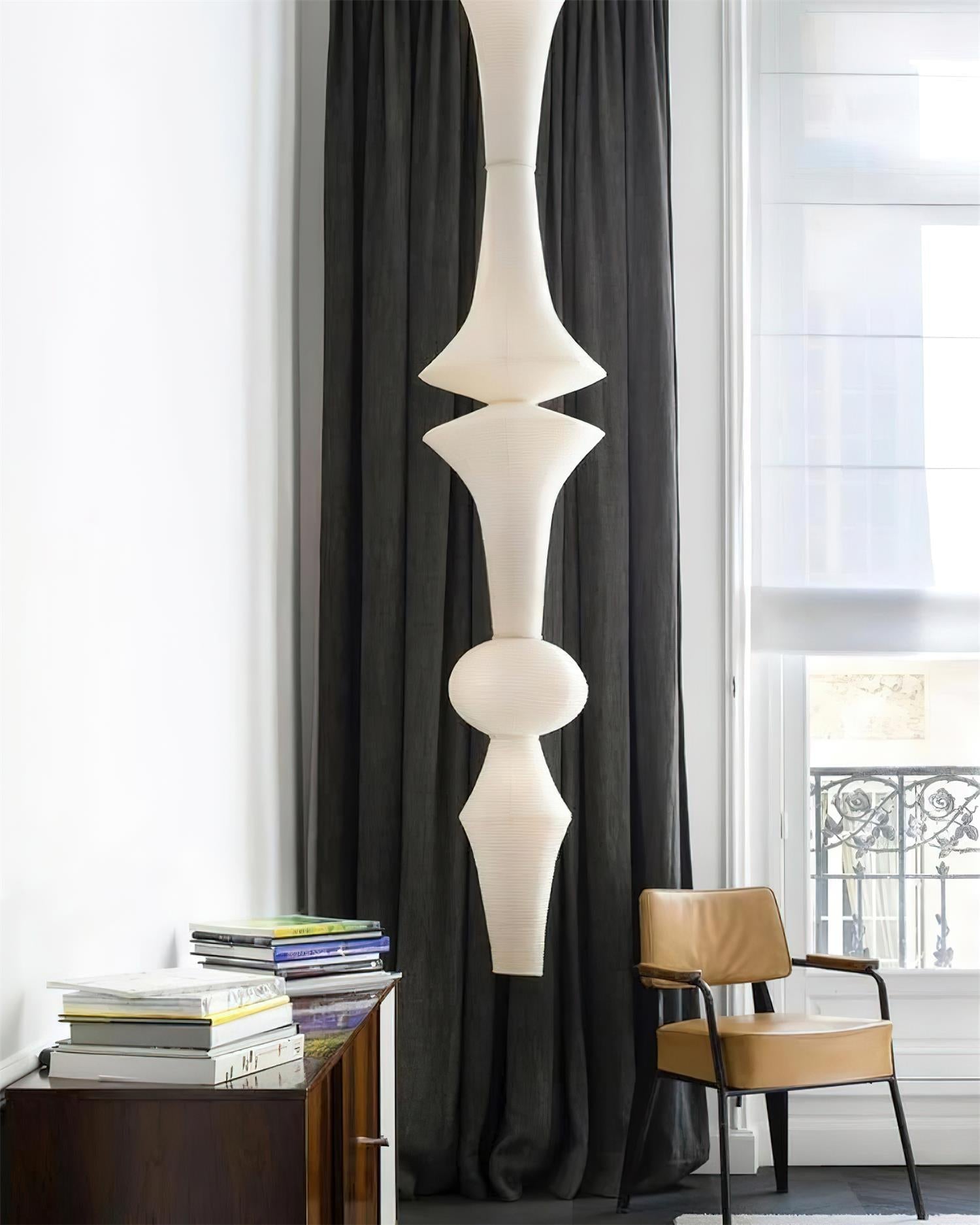 Zyora Sculptural Paper Pendant Lamp | Fioriscas