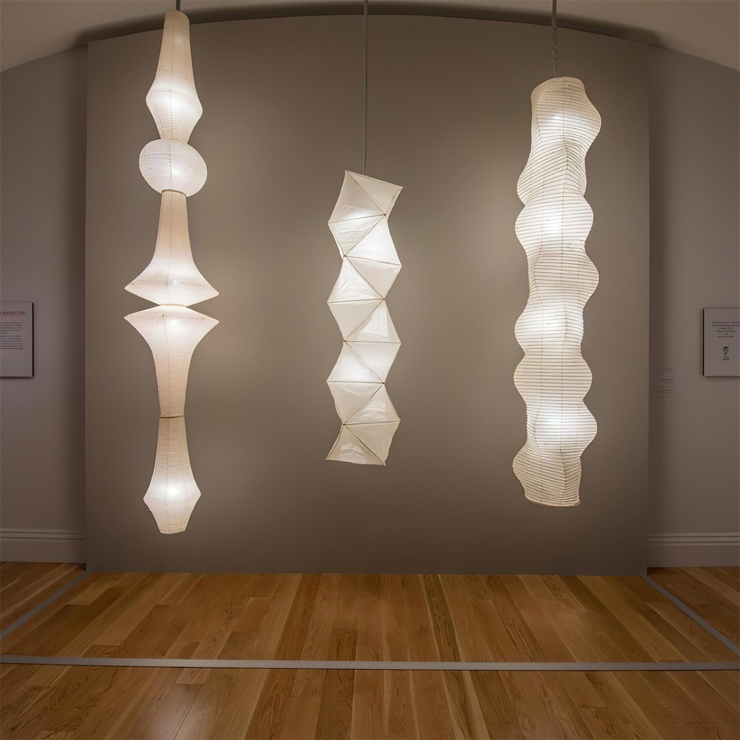 Zyora Sculptural Paper Pendant Lamp | Fioriscas