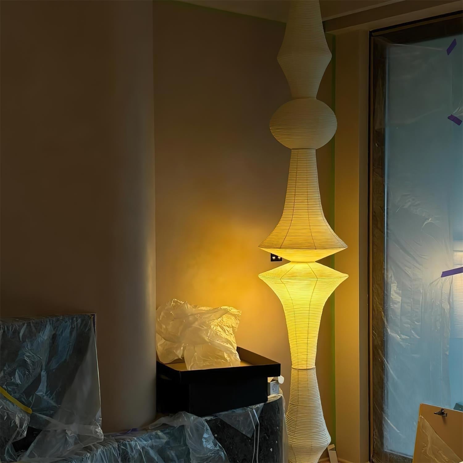 Zyora Sculptural Paper Pendant Lamp | Fioriscas