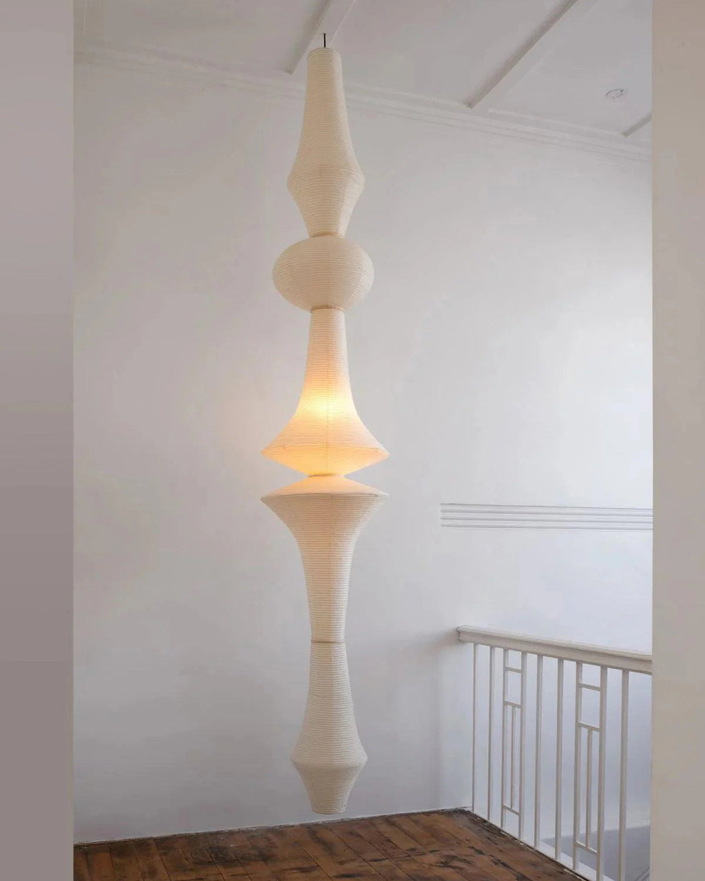 Zyora Sculptural Paper Pendant Lamp | Fioriscas