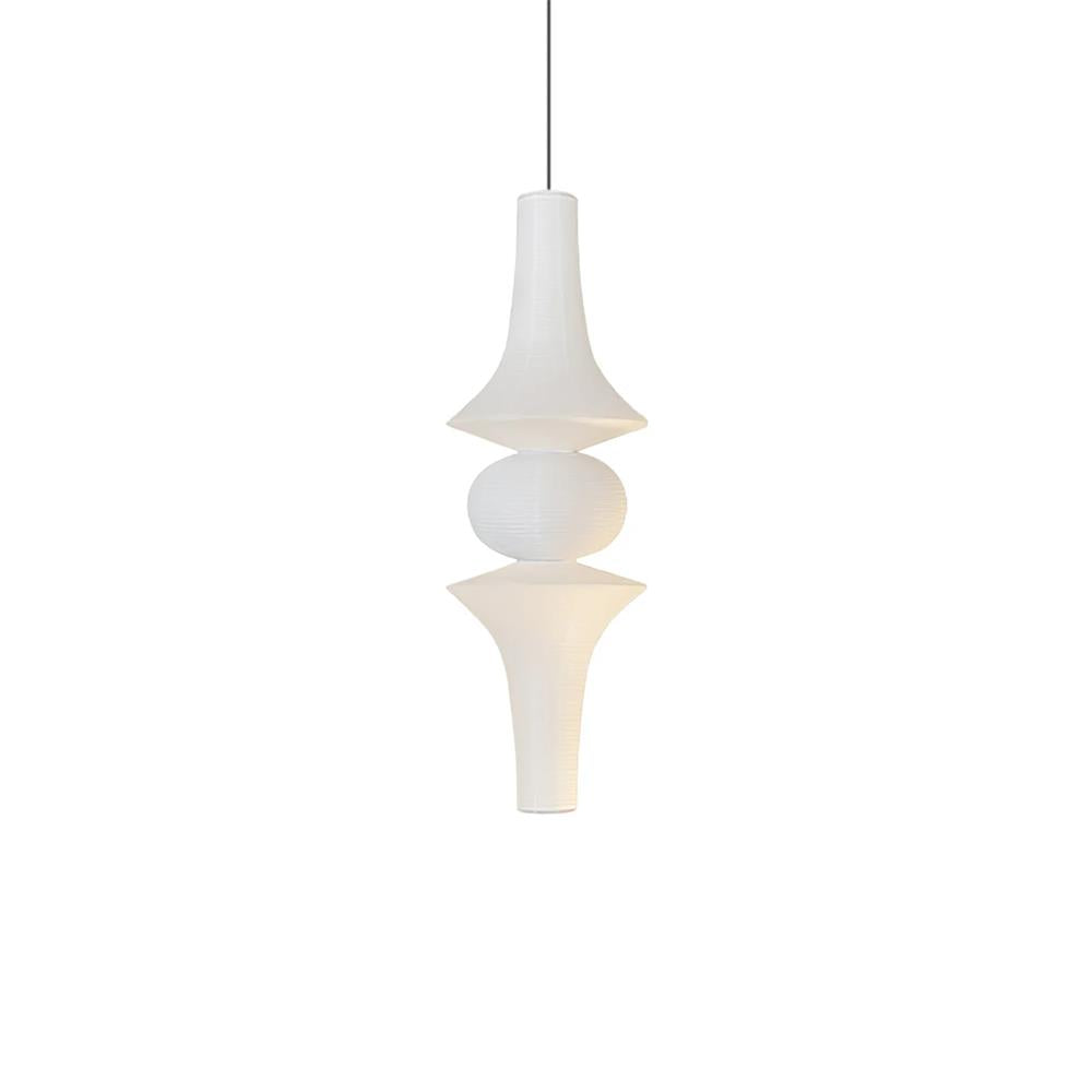 Zyora Sculptural Paper Pendant Lamp | Fioriscas