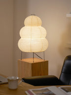 Shiori Glow Handmade Mulberry Paper Table Lamp Inspired By Japanese Lanterns