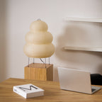 Shiori Glow Handmade Mulberry Paper Table Lamp Inspired By Japanese Lanterns