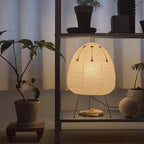 Shiori Glow Handmade Mulberry Paper Table Lamp Inspired By Japanese Lanterns