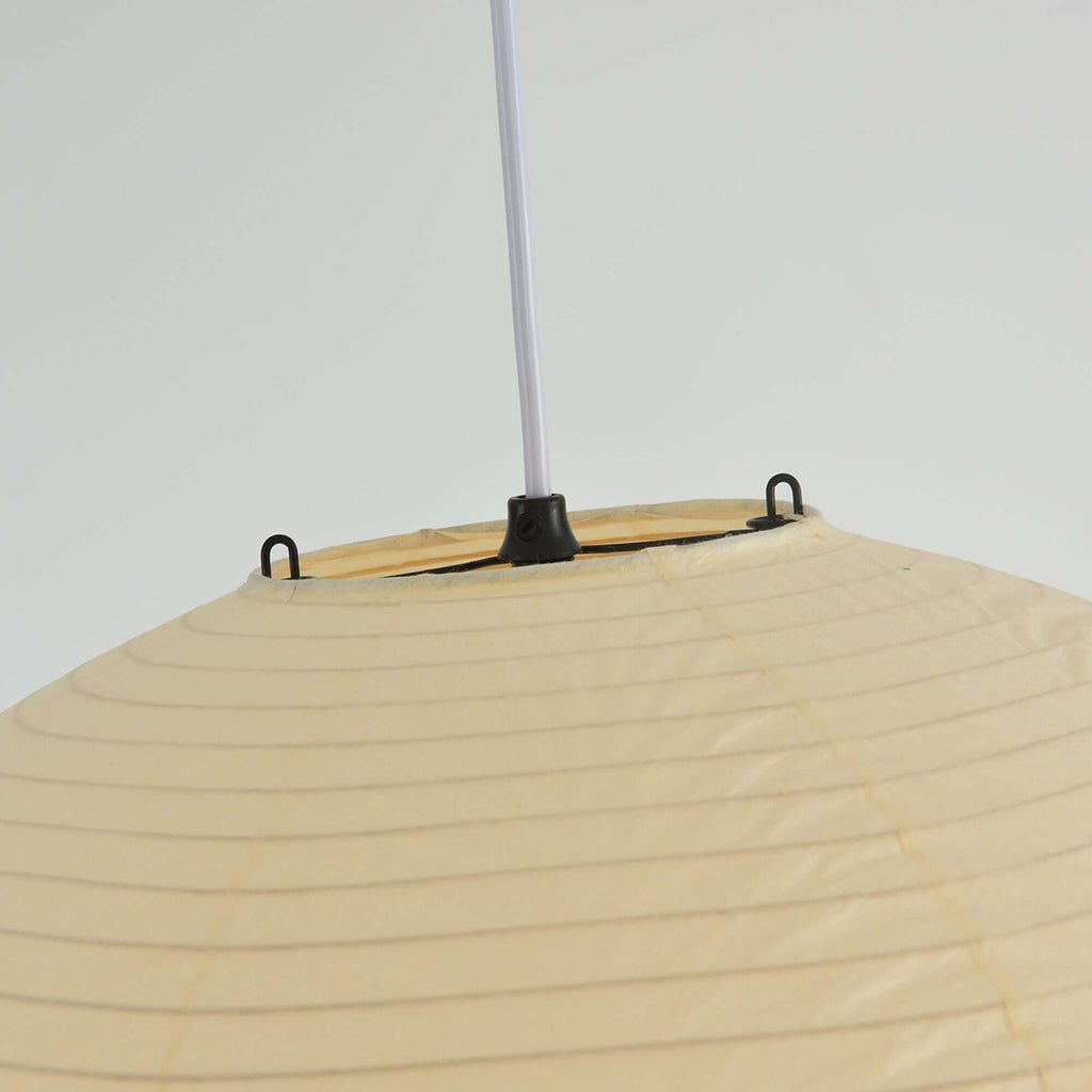 Ember Vale Spherical Pendant Light With Warm Japandi Wabi Sabi Glow