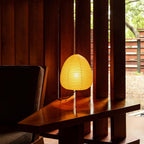 Shiori Glow Handmade Mulberry Paper Table Lamp Inspired By Japanese Lanterns