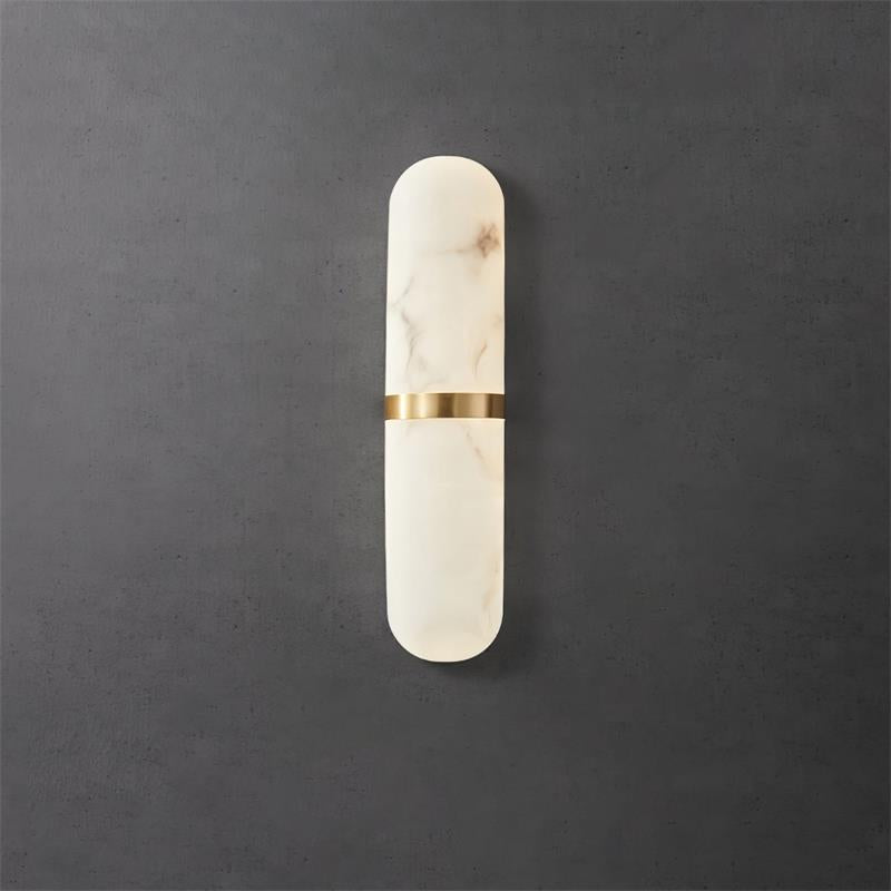 Ostruvyd Luxury Pill Alabaster Wall Lamp | Fioriscas