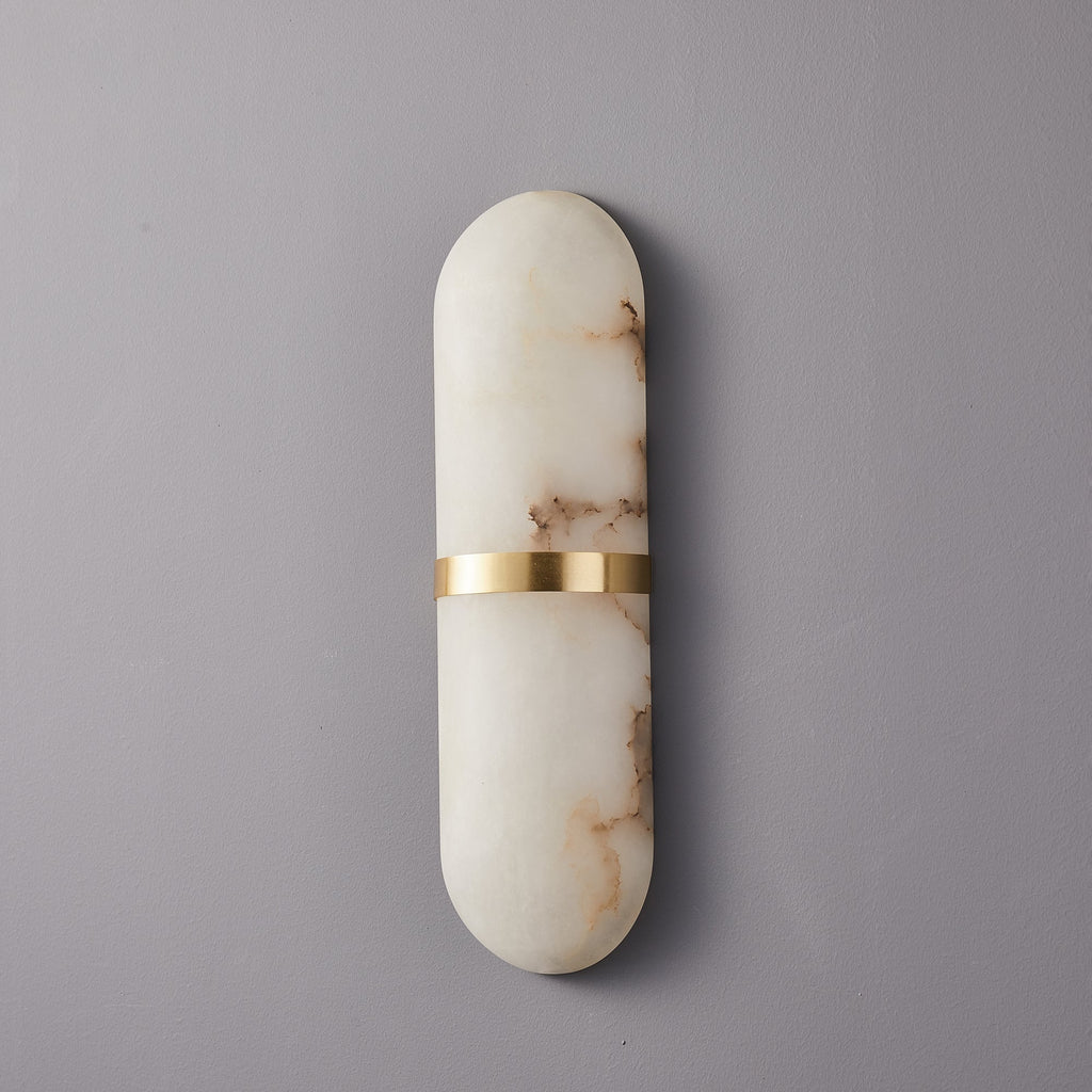 Ostruvyd Luxury Pill Alabaster Wall Lamp | Fioriscas