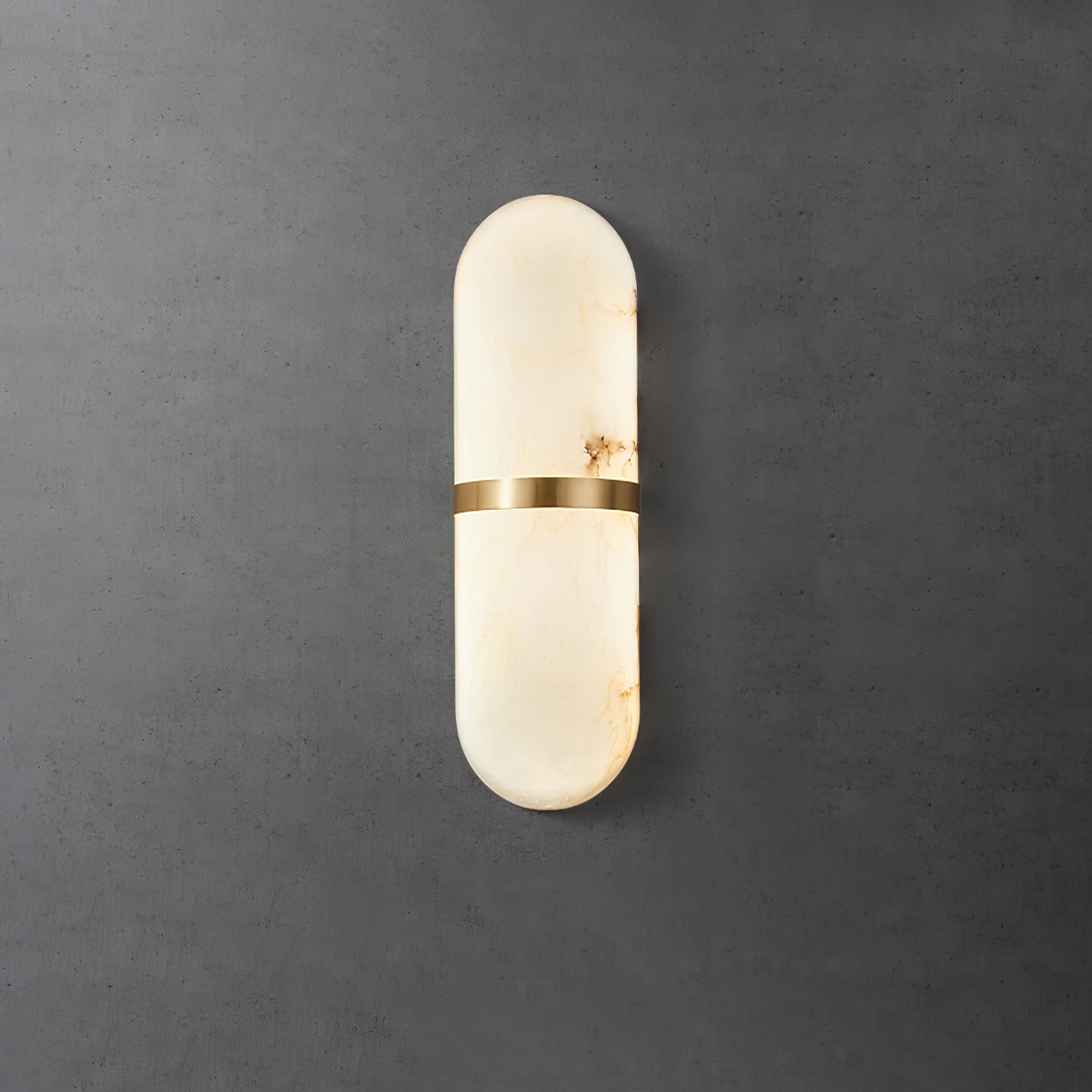 Ostruvyd Luxury Pill Alabaster Wall Lamp | Fioriscas
