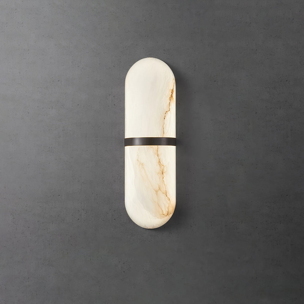 Ostruvyd Luxury Pill Alabaster Wall Lamp | Fioriscas
