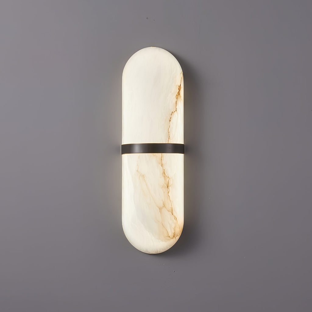 Ostruvyd Luxury Pill Alabaster Wall Lamp | Fioriscas
