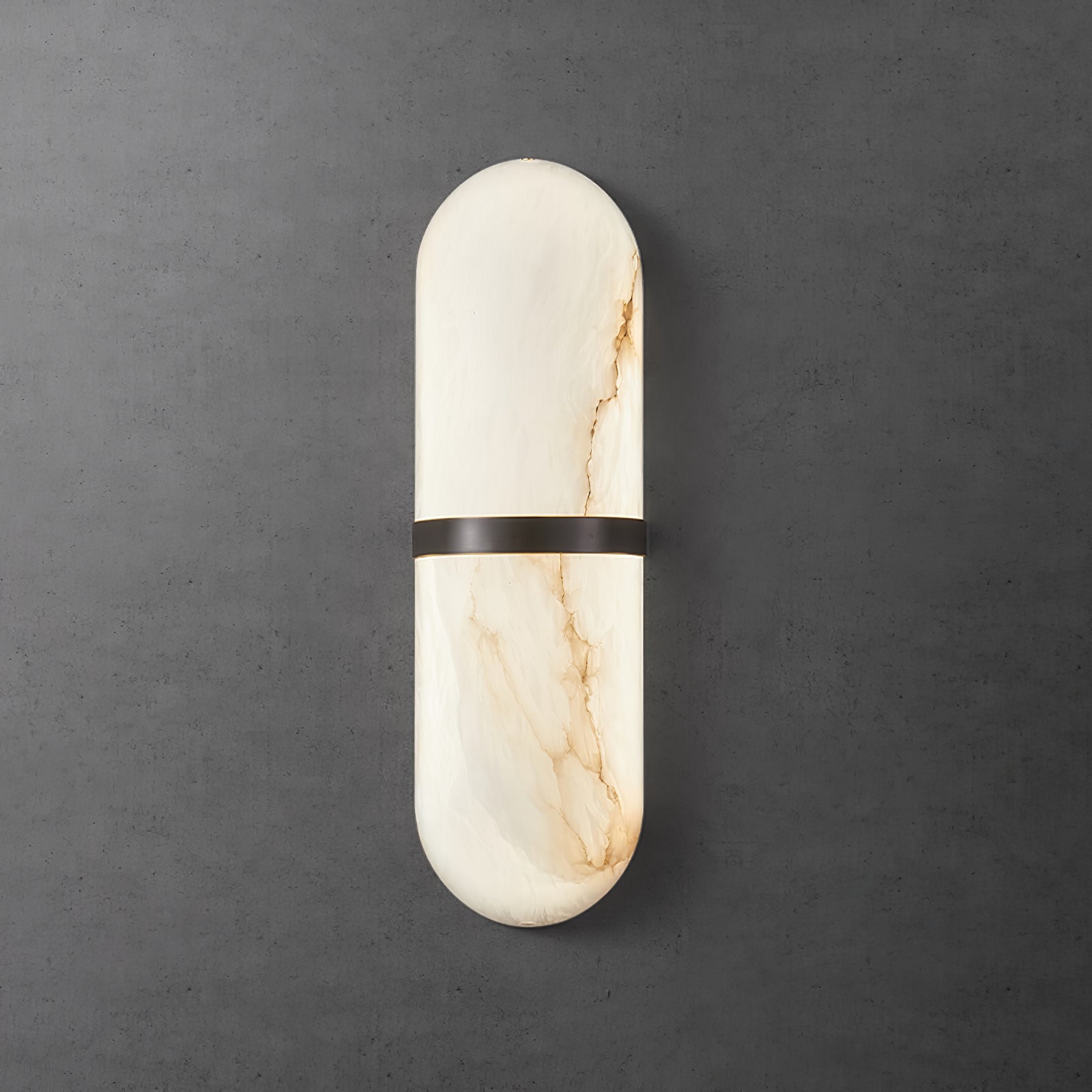 Ostruvyd Luxury Pill Alabaster Wall Lamp | Fioriscas