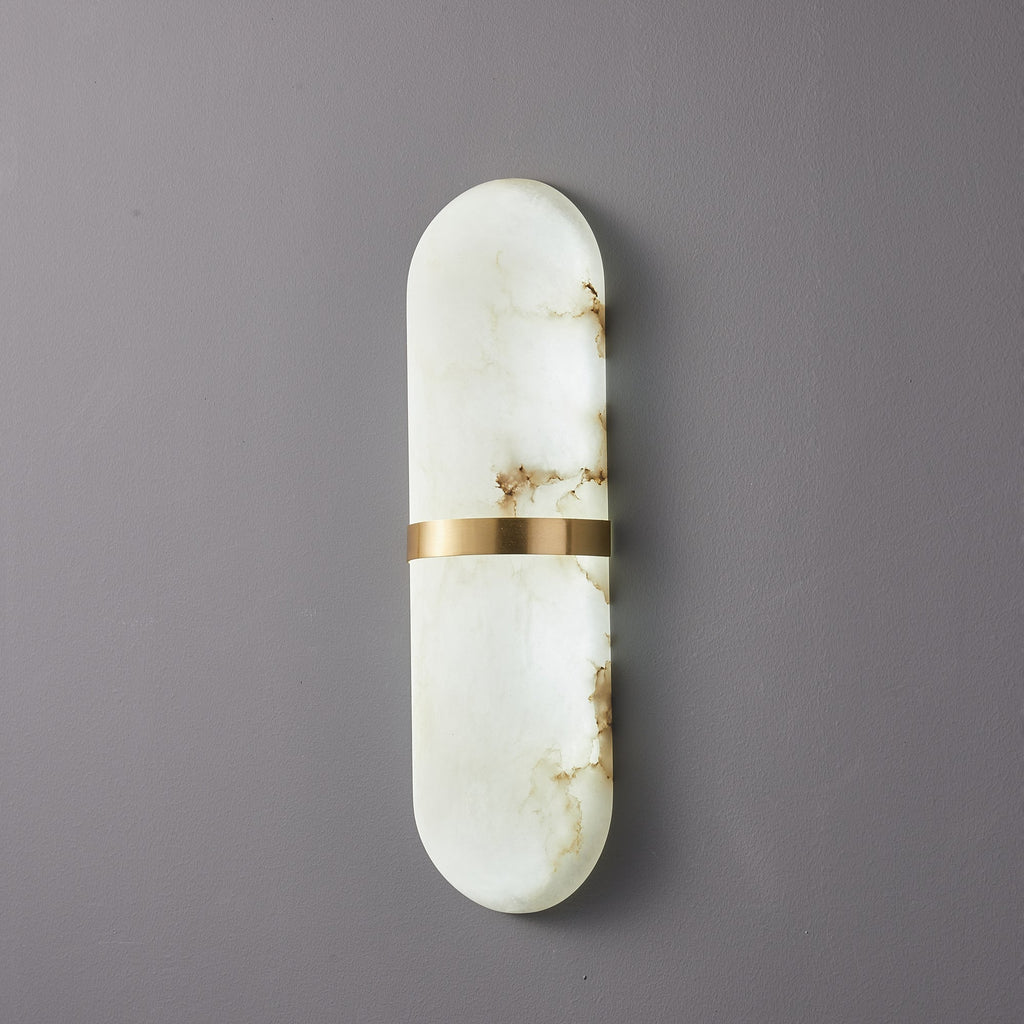 Ostruvyd Luxury Pill Alabaster Wall Lamp | Fioriscas