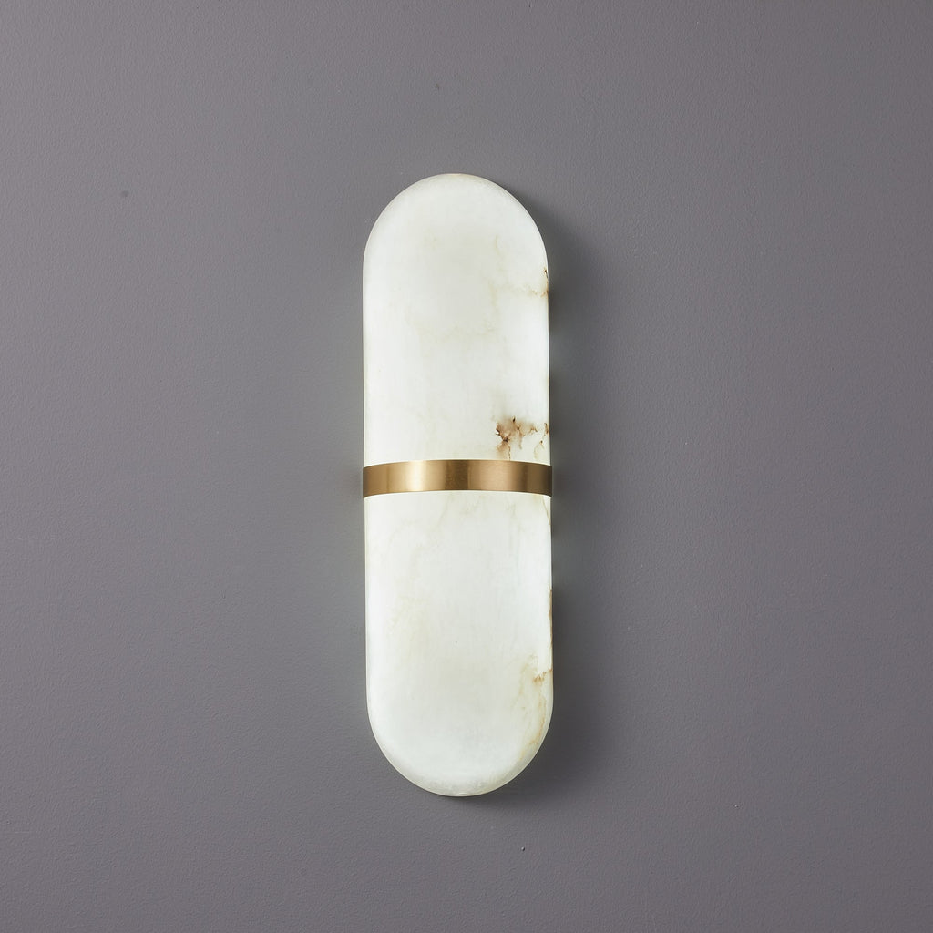 Ostruvyd Luxury Pill Alabaster Wall Lamp | Fioriscas
