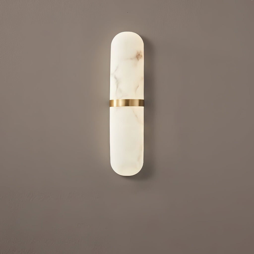 Ostruvyd Luxury Pill Alabaster Wall Lamp | Fioriscas