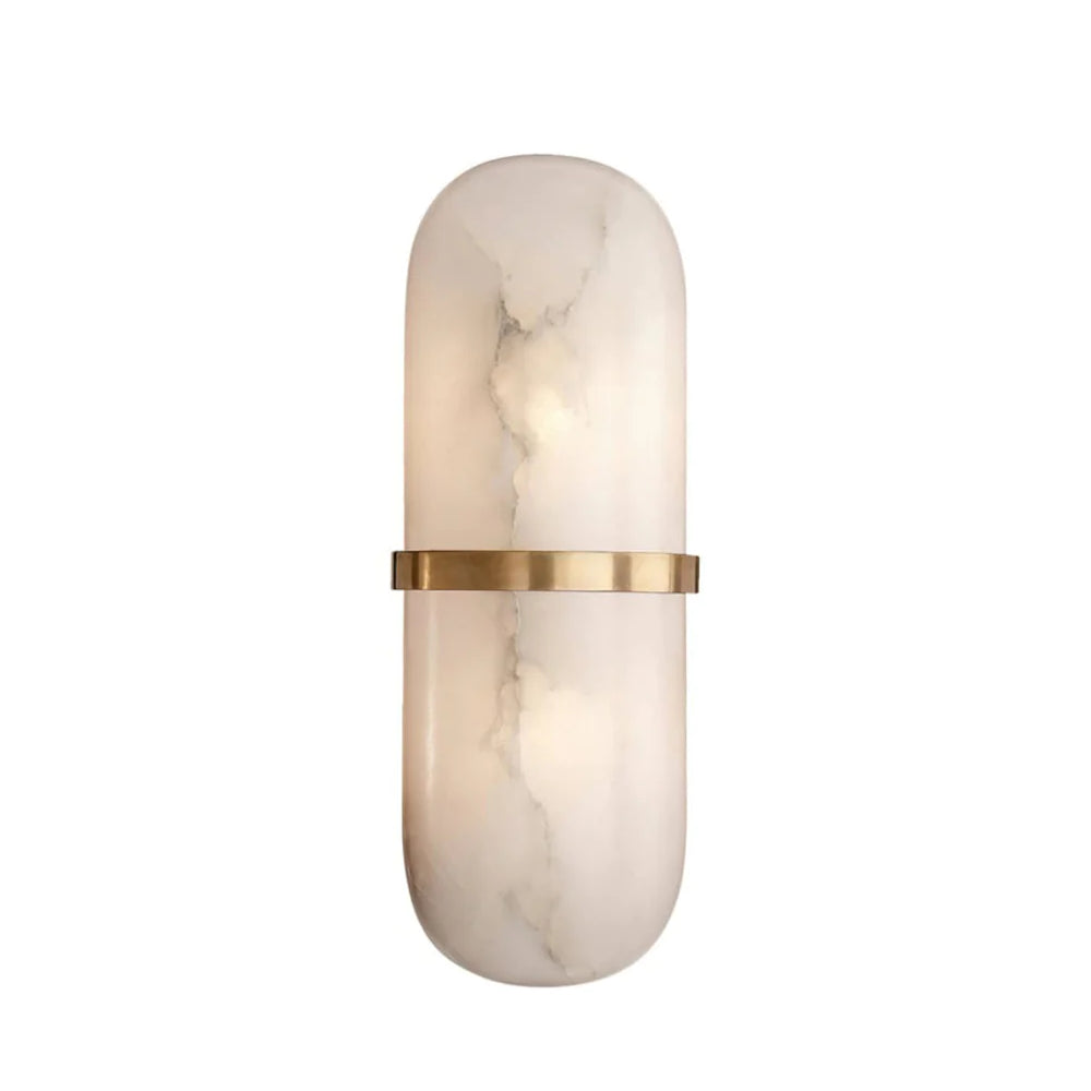 Ostruvyd Luxury Pill Alabaster Wall Lamp | Fioriscas