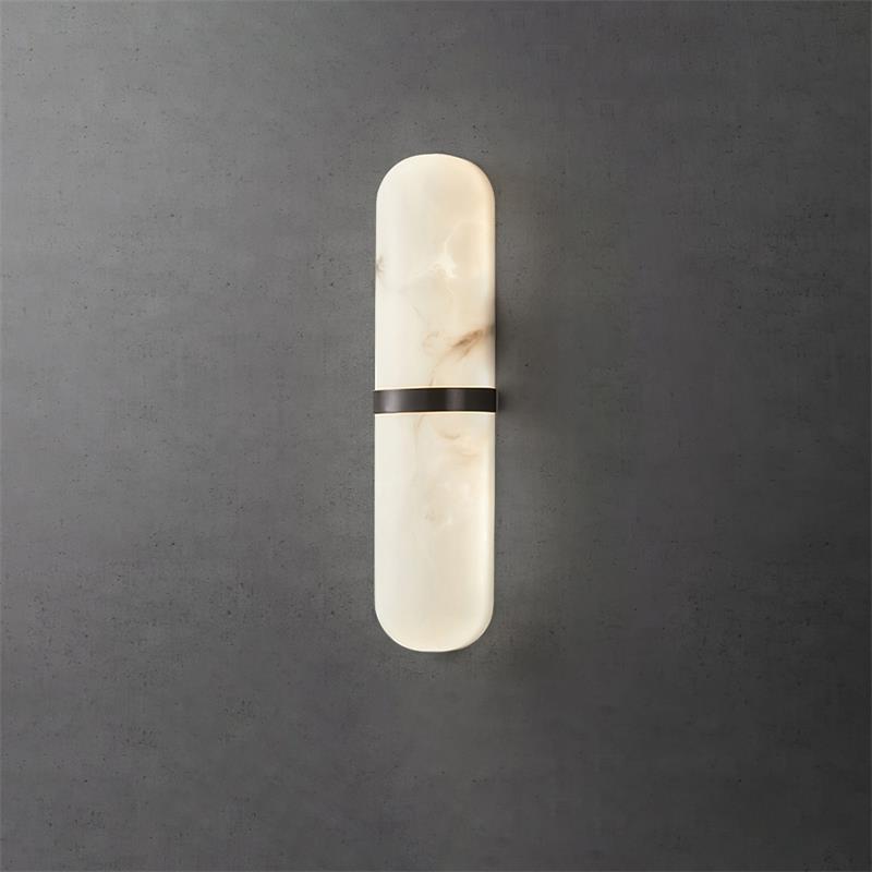 Ostruvyd Luxury Pill Alabaster Wall Lamp | Fioriscas