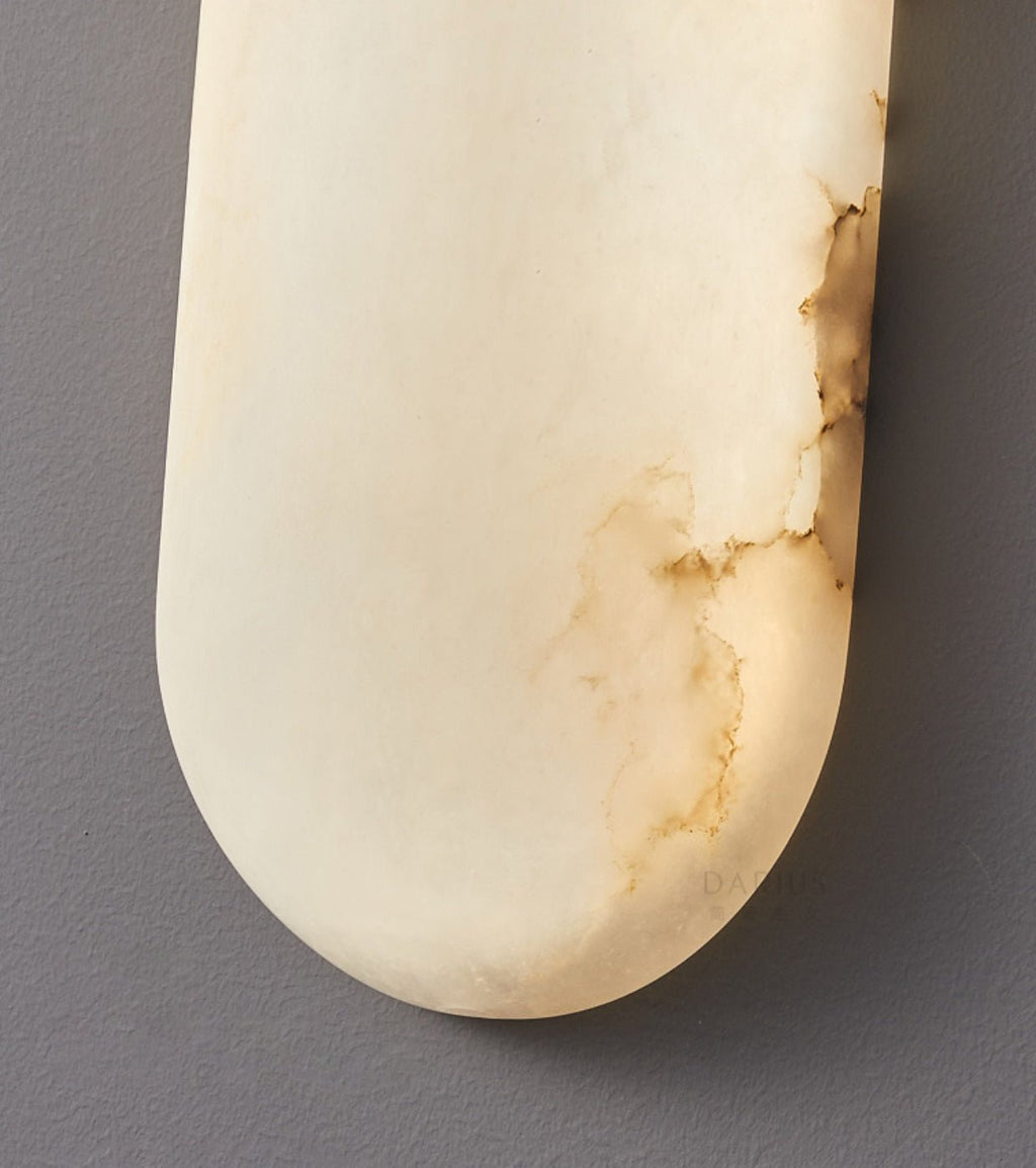 Ostruvyd Luxury Pill Alabaster Wall Lamp | Fioriscas
