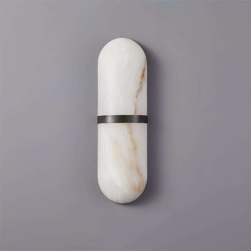 Ostruvyd Luxury Pill Alabaster Wall Lamp | Fioriscas