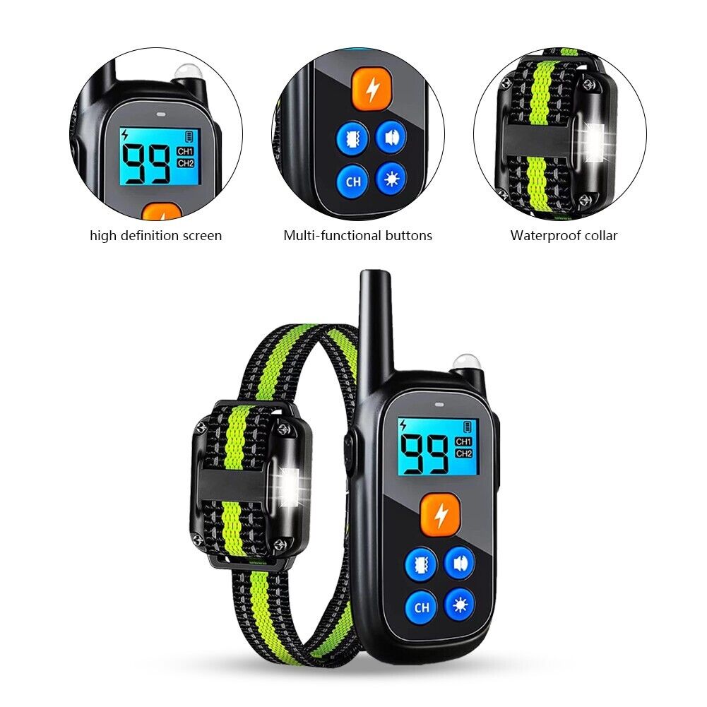 Ferntrainingshalsband für Hunde, AeroPaw Pro Elite, Vibrations- und statische Modi