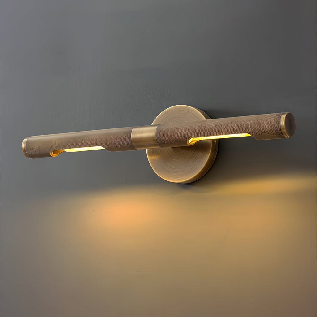 Solvain Modern Brass LED Wall Light | Fioriscas