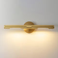 Solvain Modern Brass LED Wall Light | Fioriscas