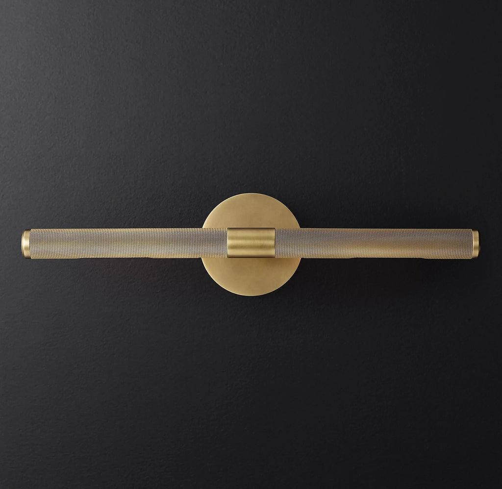 Solvain Modern Brass LED Wall Light | Fioriscas