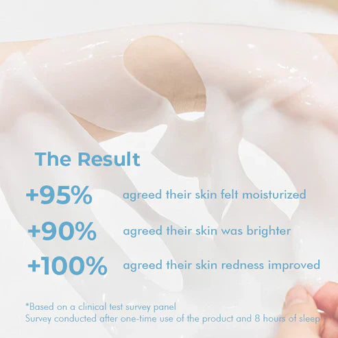 Bio-Collagen Hydrating Sheet Mask By Aurelia Glow For Glowing Skin