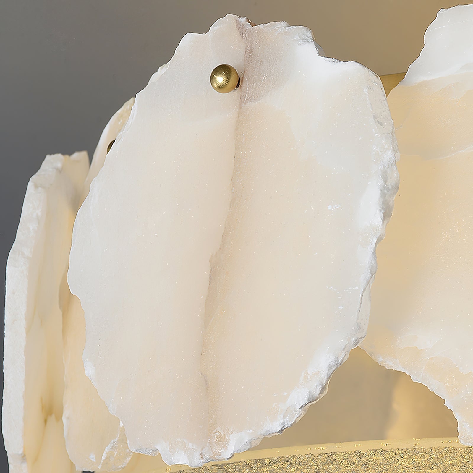 Zoruvys Sophisticated Disc Flat Alabaster Glass Ceiling Light | Fioriscas