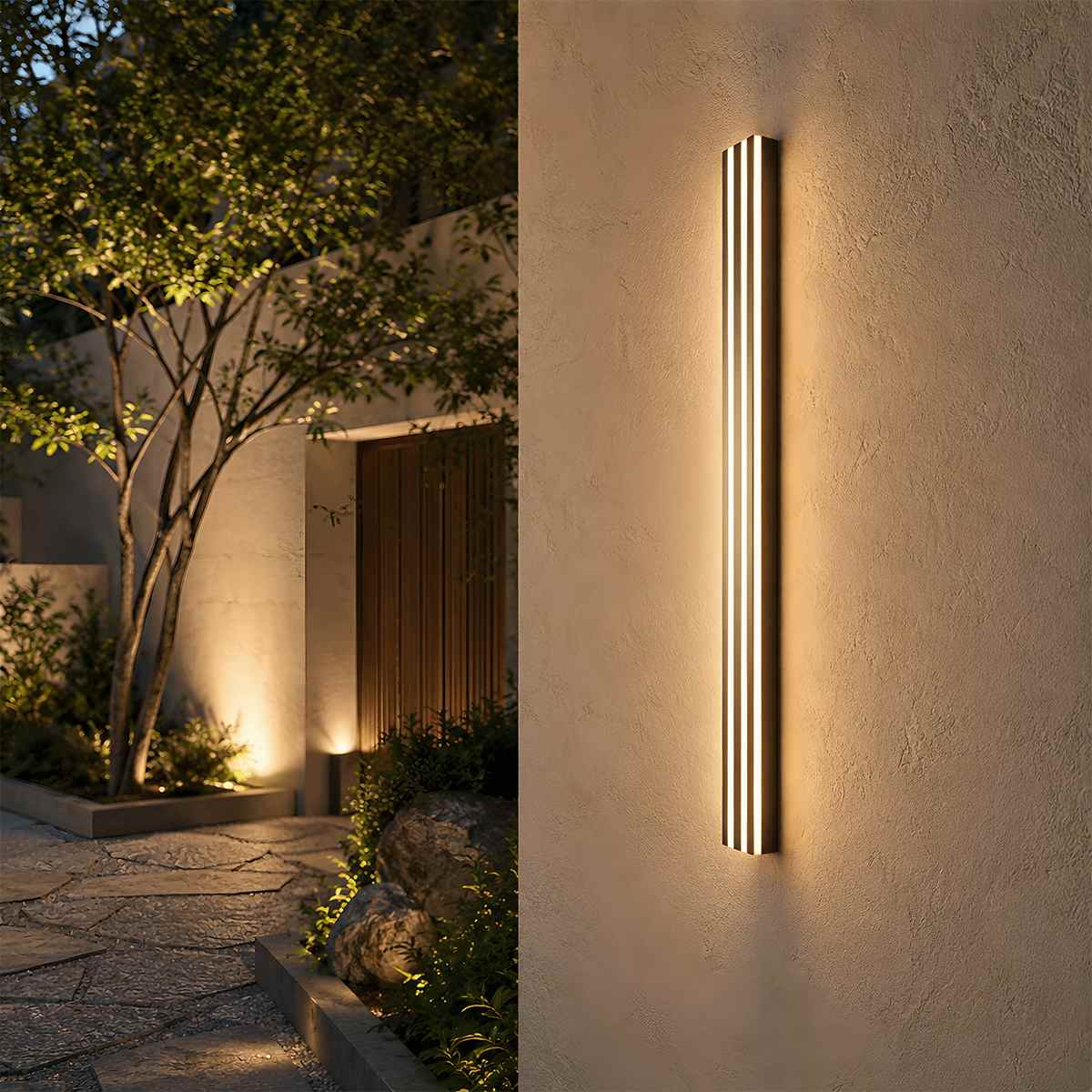 Noir Aura Modern Wall Lamp With Black Metal And Acrylic Shade