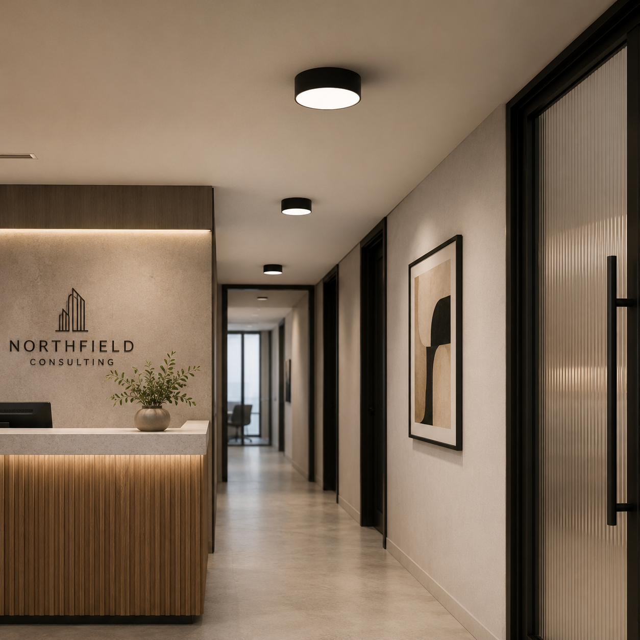 LumaCyl Aluminum Flush Mount Ceiling Light For Modern Interiors