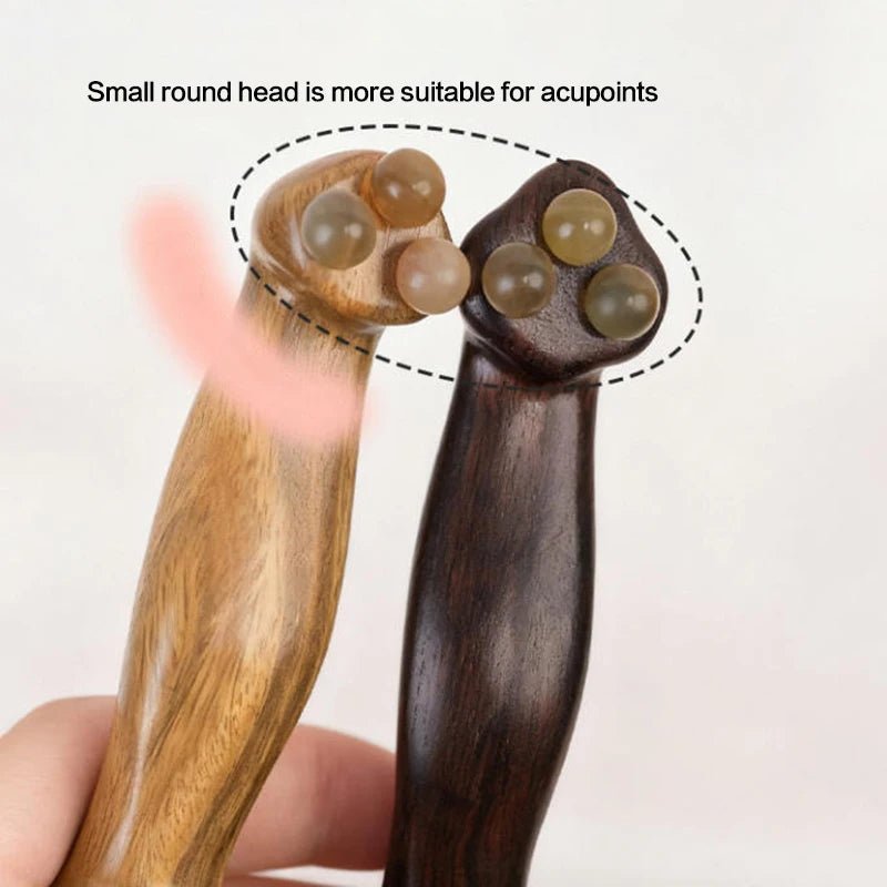 Masajeador facial lifting Gua Sha de sándalo - Fioriscas